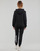 Clothing Women Jackets Adidas Sportswear 3S FL FZ HD Black / White