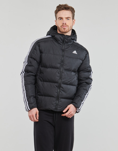 Men J D Europe 187,00 ESS Fast delivery | MID coats Clothing 3S - Black Sportswear Adidas Duffel - ! € Spartoo