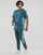 Clothing Men short-sleeved t-shirts Adidas Sportswear FI 3S T Marine / Green