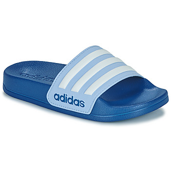Shoes Boy Sliders Adidas Sportswear ADILETTE SHOWER K Blue / White