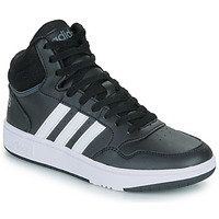 Shoes Children High top trainers Adidas Sportswear HOOPS MID 3.0 K Black / White
