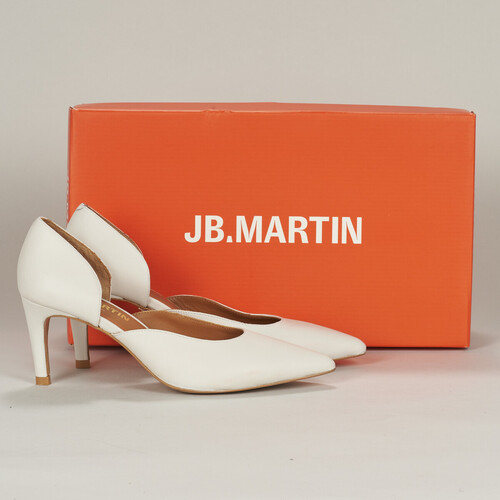 Shoes Women Court shoes JB Martin ENVIE Nappa / Chalk