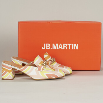 Shoes Women Mules JB Martin VALENCIA Tiss / Bonbon