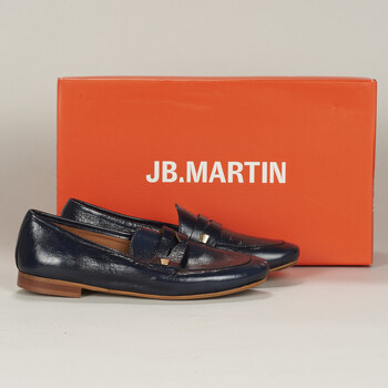 Shoes Women Loafers JB Martin FRANCHE SOFT Vintage / Marine