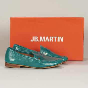 Shoes Women Loafers JB Martin FRANCHE SOFT Green