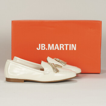 Shoes Women Loafers JB Martin VIC Vintage / Off / White