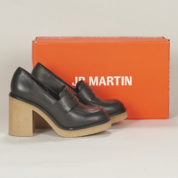 Shoes Women Loafers JB Martin BRITNEY Veal / Soft / Black