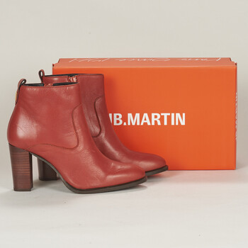 Shoes Women Ankle boots JB Martin LORENA Veal / Soft / Ginger