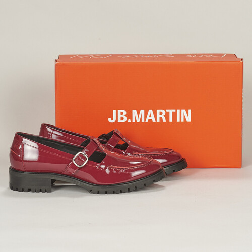Shoes Women Derby shoes JB Martin BIANCA Varnish / Bordeaux