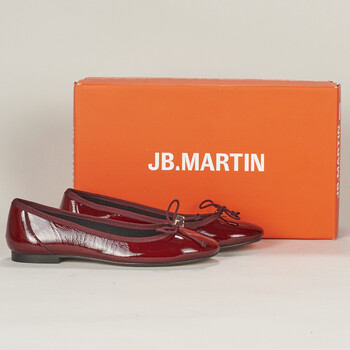 Shoes Women Ballerinas JB Martin STORY Varnish / Bordeaux