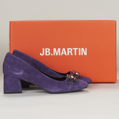 Shoes Women Court shoes JB Martin VOICE Goat / Velvet / Violet