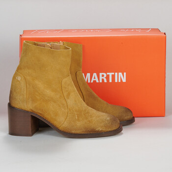 Shoes Women Ankle boots JB Martin BENITA Crust / Oiled / Camel