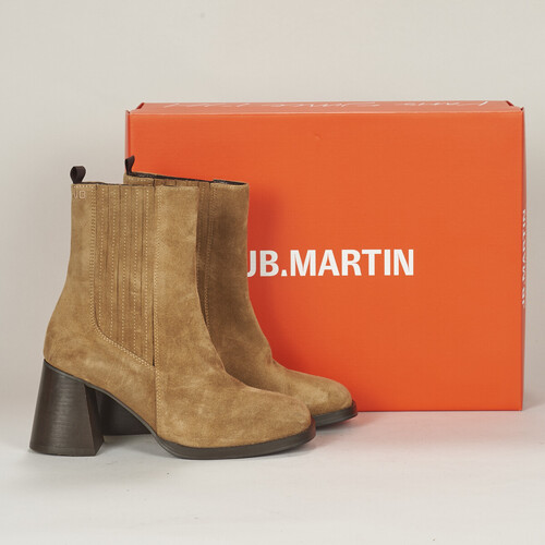 Shoes Women Ankle boots JB Martin BAOLA Canvas / Nappa / St / Black