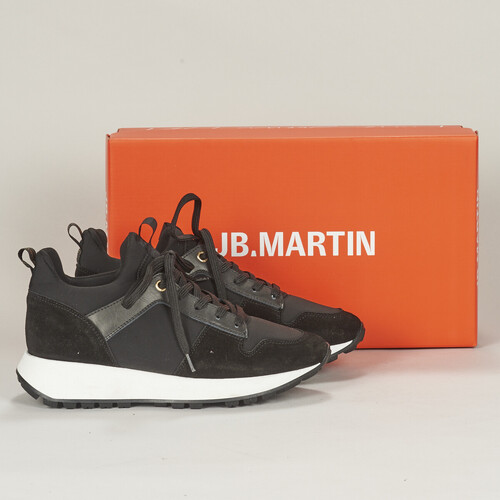 Shoes Women Low top trainers JB Martin FLOCON Mix / Nylon / Black