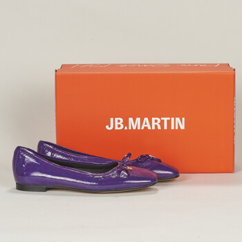 Shoes Women Ballerinas JB Martin VIRTUOSE Varnish / Violet