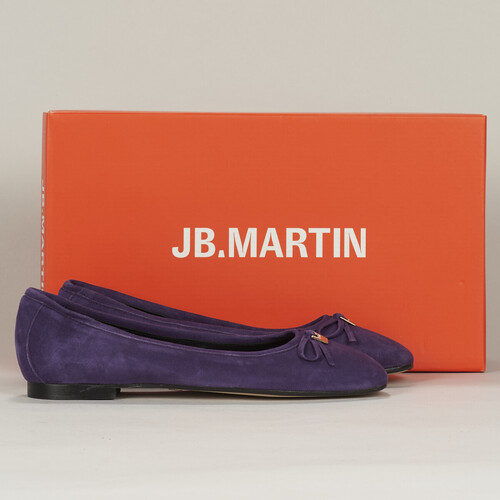 Shoes Women Ballerinas JB Martin VIRTUOSE Velvet / Violet