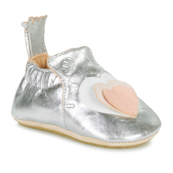 Shoes Children Slippers Easy Peasy MY BLUBLU COEUR VOLANT Silver