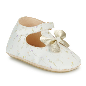 Shoes Children Slippers Easy Peasy MY LILLYP PAPILLON VOLANT White