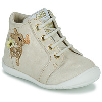 Shoes Girl High top trainers GBB BICHETTE ETE Beige