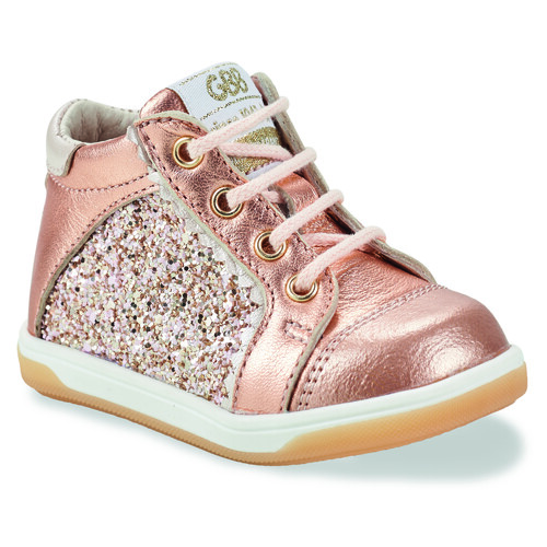 Shoes Girl High top trainers GBB ESSIA Pink