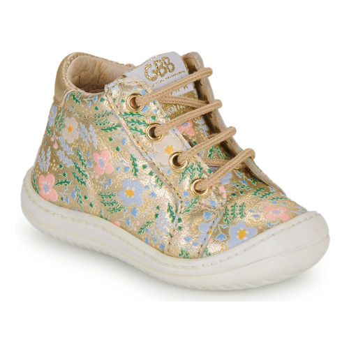 Shoes Girl High top trainers GBB FLEXOO BABY Gold