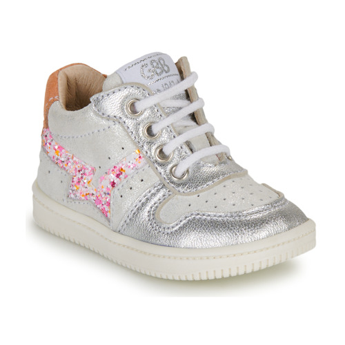 Shoes Girl High top trainers GBB BOUBI White