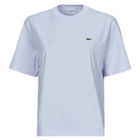 Clothing Women short-sleeved t-shirts Lacoste TF7215 Blue