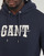 Clothing Men sweaters Gant ARCH SCRIPT HOODIE Marine