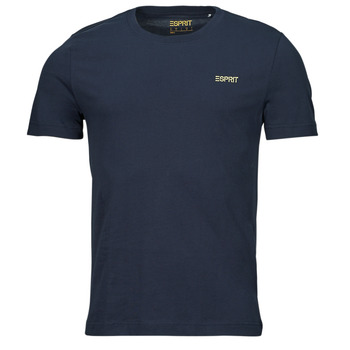 Clothing Men short-sleeved t-shirts Esprit SUS F AW CN SS Marine