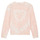 Clothing Girl sweaters Vans TIE-DYE HEART CREW Pink / White