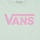 Clothing Girl short-sleeved t-shirts Vans FLYING V CREW GIRLS Green / Pink