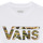 Clothing Boy short-sleeved t-shirts Vans BY VANS CLASSIC LOGO FILL White