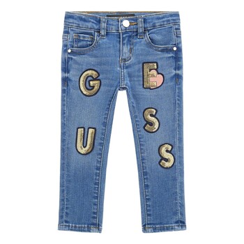 Clothing Girl slim jeans Guess K4RA02 Blue
