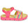 Shoes Girl Sandals Agatha Ruiz de la Prada SANDALIA UNICORNIO Pink / Multicolour