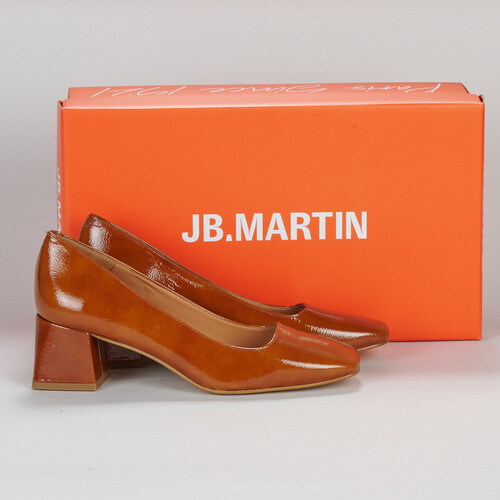 Shoes Women Court shoes JB Martin LISA Varnish / Cognac
