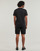 Clothing Men short-sleeved t-shirts Calvin Klein Jeans LOGO REPEAT TEE Black