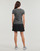 Clothing Women short-sleeved t-shirts Calvin Klein Jeans LABEL WASHED RIB SLIM TEE Grey