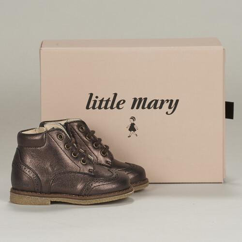 Shoes Children Mid boots Little Mary JANIE Orange