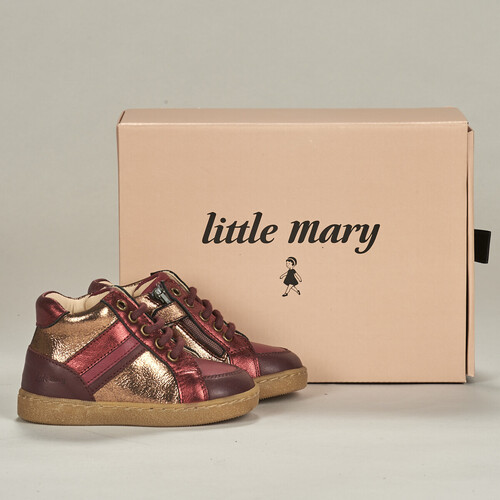 Shoes Girl High top trainers Little Mary LYNNA Red