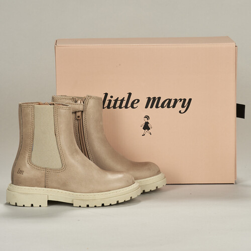 Shoes Girl Ankle boots Little Mary MAGGIE Grey