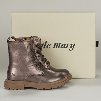 Shoes Girl Ankle boots Little Mary MINA Brown