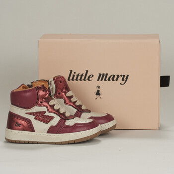 Shoes Children High top trainers Little Mary CAMILLE Red