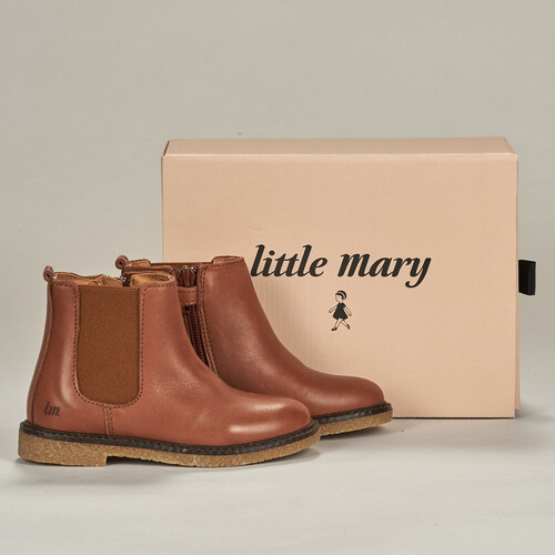 Shoes Boy Mid boots Little Mary GAVIN Brown