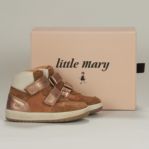 Shoes Girl High top trainers Little Mary  White