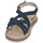 Shoes Women Sandals Les Petites Bombes ITALA Blue / Jean