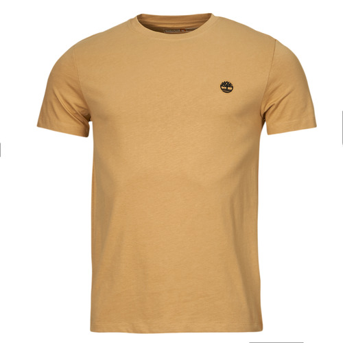 Clothing Men short-sleeved t-shirts Timberland Short Sleeve Tee Beige