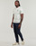 Clothing Men short-sleeved t-shirts Timberland Back Graphic Short Sleeve Tee White