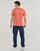 Clothing Men short-sleeved t-shirts Timberland Linear Logo Short Sleeve Tee Brown