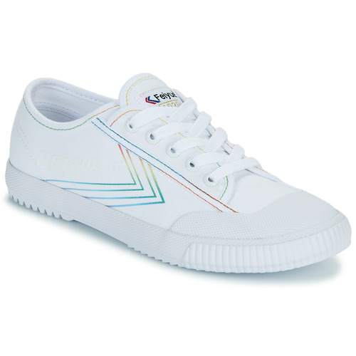 Shoes Low top trainers Feiyue Fe Lo 1920 Canvas White / Multicolour