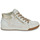 Shoes Women High top trainers Ara ROM-ST-HIGH-SOFT White / Gold